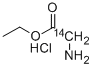 GLYCINE ETHYL ESTER HYDROCHLORIDE, [GLYCINE 2-14C] 结构式