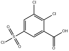 53552-95-7 2,3-ジクロロ-5-(クロロスルホニル)安息香酸