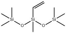 ビニルメチルビス(トリメチルシロキシ)シラン 化学構造式
