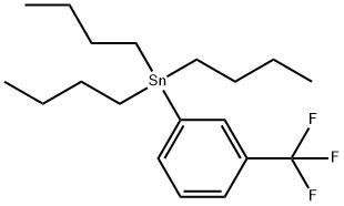 TRIBUTYL[3-(TRIFLUOROMETHYL)PHENYL]STANNANE Structure