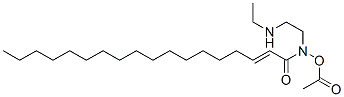 N-[2-[(2-hydroxyethyl)amino]ethyl]octadecenamide monoacetate,53585-52-7,结构式