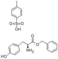 L-酪氨酸苄酯对甲苯磺酸盐, 53587-11-4, 结构式