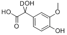 DL-4-HYDROXY-3-METHOXYMANDELIC-2-D1 ACID Structure
