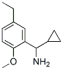 벤젠메탄아민,알파-사이클로프로필-5-에틸-2-메톡시-(9CI)