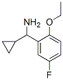 Benzenemethanamine, alpha-cyclopropyl-2-ethoxy-5-fluoro- (9CI) 结构式