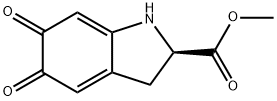 1H-Indole-2-carboxylic acid, 2,3,5,6-tetrahydro-5,6-dioxo-, methyl ester, (2R)- (9CI) Struktur