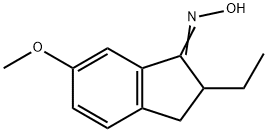 1H-Inden-1-one,2-ethyl-2,3-dihydro-6-methoxy-,oxime(9CI)|