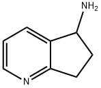 5H-Cyclopenta[b]pyridin-5-amine,6,7-dihydro-(9CI) 化学構造式