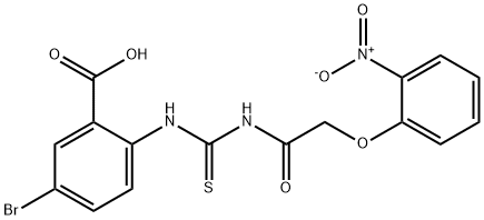 535947-18-3 5-BROMO-2-[[[[(2-NITROPHENOXY)ACETYL]AMINO]THIOXOMETHYL]AMINO]-BENZOIC ACID