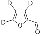 フルフラール-3,4,5-D3 化学構造式