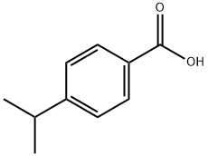 4-异丙基苯甲酸,536-66-3,结构式