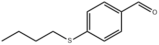 4-(Butylthio)benzaldehyde,53606-10-3,结构式