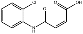 N-(o-クロロフェニル)マレインアミド酸 化学構造式