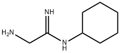 Ethanimidamide,  2-amino-N-cyclohexyl- Structure