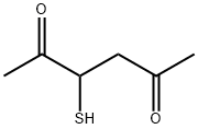 3-巯基-2,5-己二酮, 53670-54-5, 结构式
