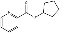 2-Pyridinecarboxylicacid,cyclopentylester(9CI),536723-48-5,结构式