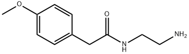 N-(2-aminoethyl)-2-(4-methoxyphenyl)acetamide Structure