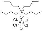 TETRABUTYLAMMONIUM TETRACHLOROOXORHENATE(V) 化学構造式