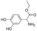 Benzeneacetic acid, alpha-amino-3,4-dihydroxy-, ethyl ester (9CI) 结构式