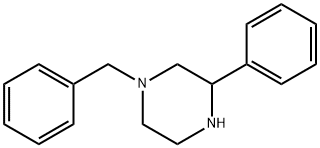 (R)-N-4-Benzyl-2-phenylpiperazine Structure