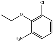 3-氯-2-乙氧基苯胺, 53689-24-0, 结构式