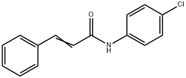 N-(4-Chlorophenyl)-3-phenylacrylamide Struktur