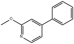 2-甲氧基-4-苯基吡啶, 53698-46-7, 结构式