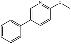 2-Methoxy-5-phenylpyridine Structure