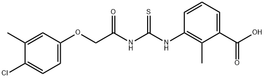 3-[[[[(4-클로로-3-메틸페녹시)ACETYL]아미노]THIOXOMETHYL]아미노]-2-메틸-벤조익산
