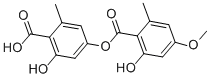 537-09-7 2-ヒドロキシ-4-[(2-ヒドロキシ-4-メトキシ-6-メチルベンゾイル)オキシ]-6-メチル安息香酸