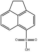 acenaphthene-5-sulphonic acid  Structure
