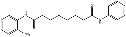 N-フェニル-N′-(2-アミノフェニル)スベロアミド 化学構造式