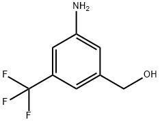 [3-AMINO-5-(TRIFLUOROMETHYL)PHENYL]METHANOL Struktur