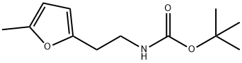 tert-butyl 2-(5-methylfuran-2-yl)ethylcarbamate 结构式