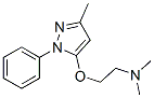 5-[2-(Dimethylamino)ethoxy]-3-methyl-1-phenyl-1H-pyrazole Struktur