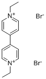 1,1'-DIETHYL-4,4'-BIPYRIDINIUM DIBROMIDE Struktur