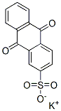 9,10-Dihydro-9,10-dioxo-2-anthracenesulfonic acid potassium salt Structure