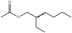 [(Z)-2-ethylhex-2-enyl] acetate Struktur