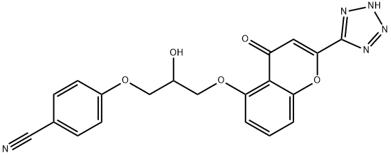 克罗米腈, 53736-51-9, 结构式