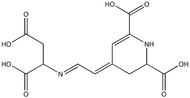 1,2,3,4-Tetrahydro-4-[2-[(1,2-dicarboxyethyl)imino]ethylidene]pyridine-2,6-dicarboxylic acid|