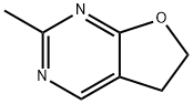 Furo[2,3-d]pyrimidine, 5,6-dihydro-2-methyl- (9CI) Structure