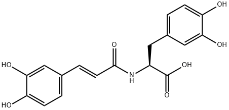 N-[3',4'-디하이드록시-(E)-신나모일]-3-하이드록시-L-티로신