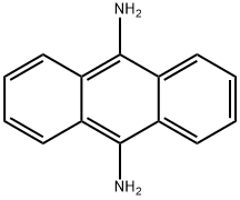 9,10-Anthracenediamine 结构式