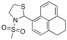 Thiazolidine, 2-(2,3-dihydro-1H-phenalen-6-yl)-3-(methylsulfonyl)- (9CI) Struktur