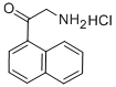 2-AMINO-1'-ACETONAPHTHONE HYDROCHLORIDE Structure