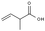 2-METHYL-3-BUTENOIC ACID Struktur