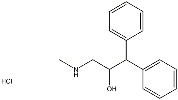Benzeneethanol, α-[(methylamino)methyl]-β-phenyl-, hydrochloride Structure