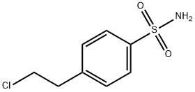 对-Β氯乙基苯磺酰胺, 5378-85-8, 结构式