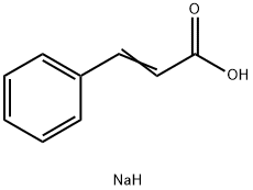 Sodium cinnamate Structure