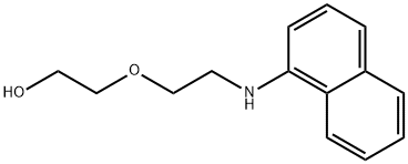 2-[2-(1-naphthylamino)ethoxy]ethanol Structure